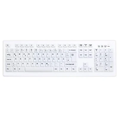 Afbeelding van Active Key AK C8100F U1 W/GE Compact hygiënisch toetsenbord, USB wit