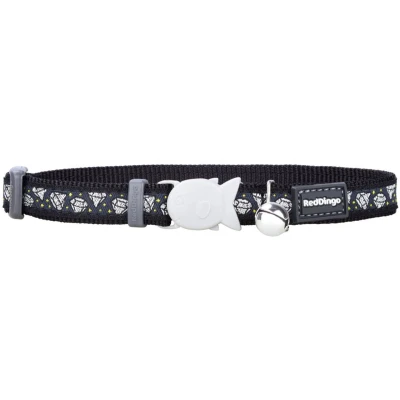 Afbeelding van Kattenhalsband Red Dingo Diamond 20 32 Cm Zwart