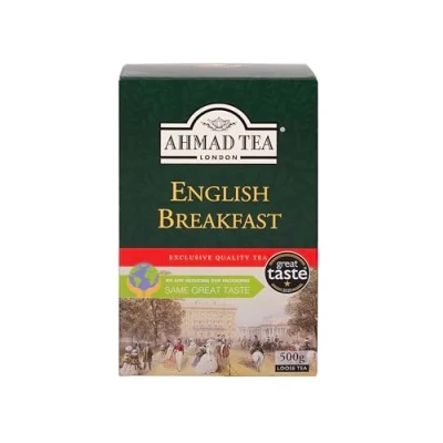 Afbeelding van Ahmad Tea Engels Ontbijt Thee Zwarte 500g Losse