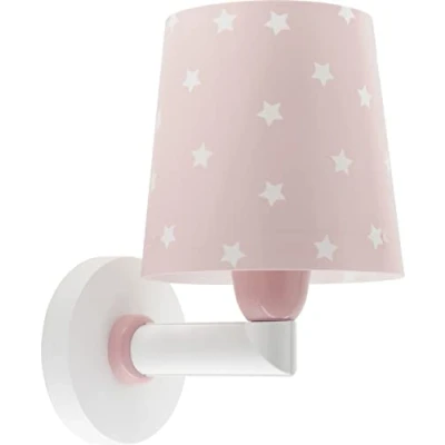 Afbeelding van Dalber kinder wandlamp kinderkamer kinderlamp Star Light Sterren roze