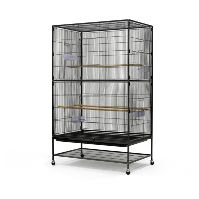 Afbeelding van Keddoc Vogelkooi Super Home Vogelverblijven 94x58.4x152.4 cm Antraciet