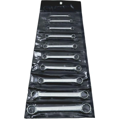 Afbeelding van Bahco platte ringsleutels set 10 dlg 4M/10T