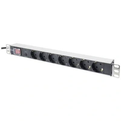 Afbeelding van Digitus DN 19 PDU 7SO stekkerdoos 48,3 cm (19 inch) grijs