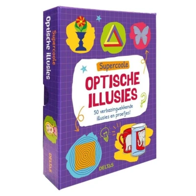 Afbeelding van Supercoole optische illusies doos met kaarten