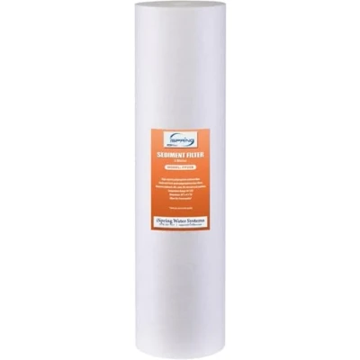 Afbeelding van iSpring 2S 20BB 5M groot blauw hele huis waterfilter met 4,5 Inch diameter en 20 lengte, 2 Pack x 4.5 5 Micron / 1 Kleur: wit