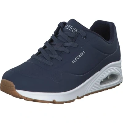 Afbeelding van Skechers UNO Stand On Air Sneakers voor kinderen, Marineblauw Durabuck Mesh, 37 EU
