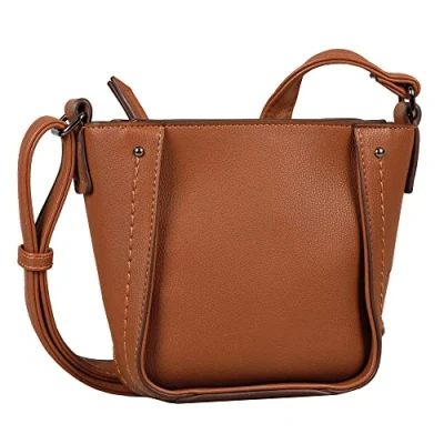 Afbeelding van TOM TAILOR Dames Jacky Cross Bag S, Cognac