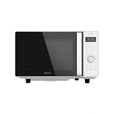 Afbeelding van Cecotec Digitale Magnetron zonder draaiplateau Grandheat 2500 Flatbed Touch White. 25 liter inhoud en 800W vermogen