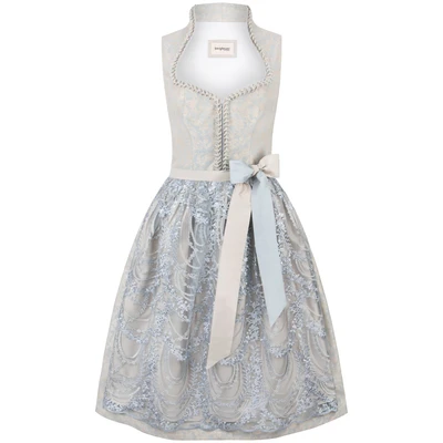 Afbeelding van Bergfeuer Dirndl Flavia, taupe, 38