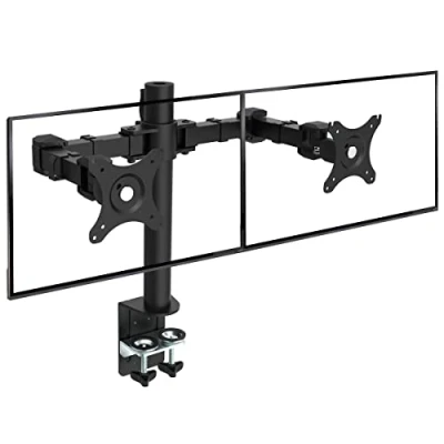 Afbeelding van Professionele Designstandaard voor Twee 10 30 Inch (25 76cm diagonaal) LED LCD PC Monitoren, Zwart