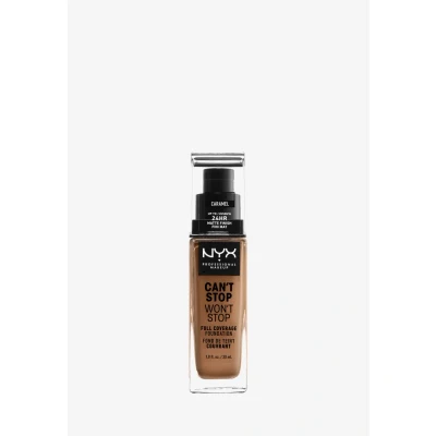Afbeelding van NYX Professional Makeup Can&#039;t Stop Won&#039;t Full Coverage Foundation Caramel 30 ml
