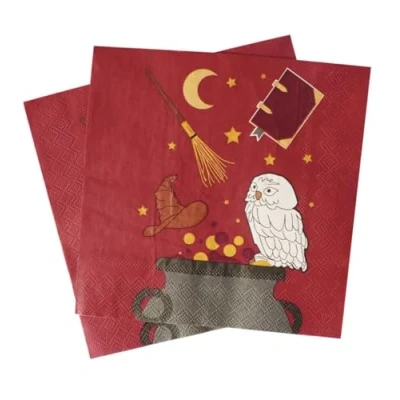 Afbeelding van ScrapCooking 20 servetten tovenaar 33 x cm verjaardagsdecoratie
