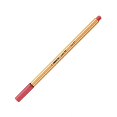 Afbeelding van STABILO point 88 Fineliner 0,4 mm Roestig Rood per stuk