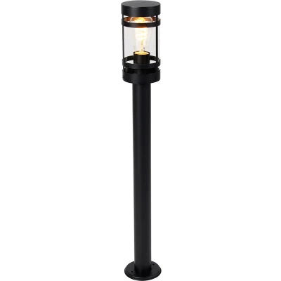 Afbeelding van QAZQA Smart buitenlamp zwart 80 cm IP44 incl. Wifi ST64 Gleam