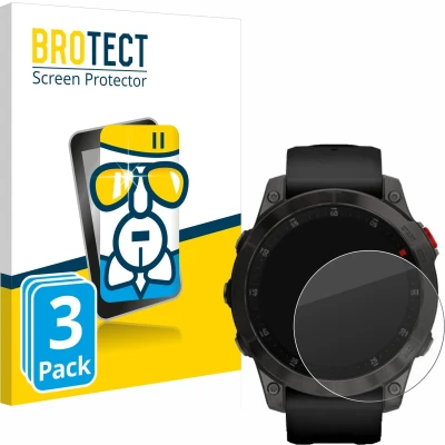 Afbeelding van BROTECT AirGlass kogelwerende glasfolie, Smartwatch beschermfolie, Transparant