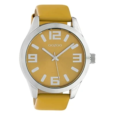 Afbeelding van Oozoo Timepieces Horloge, Maat: One Size, Silberfarben