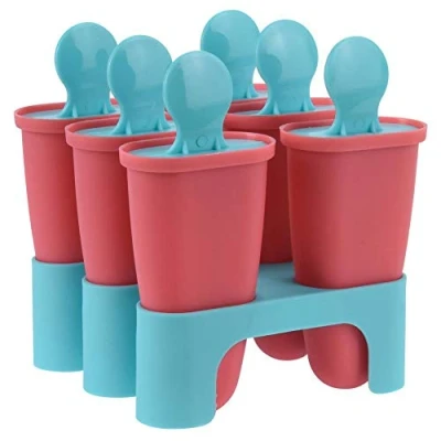 Afbeelding van Orion IJsvormen, 6 stuks, ijslollymakers, ijslollyhouder, waterijs, BPA vrij
