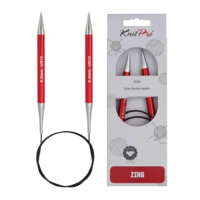 Afbeelding van KnitPro Zing rondbreinaalden 120cm 9.00mm.