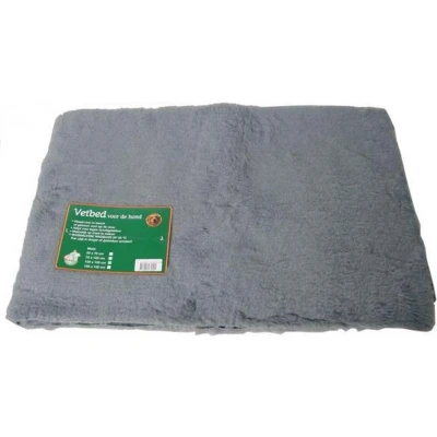 Afbeelding van Merkloos Vetbed Grijs 150X150 CM (83234)