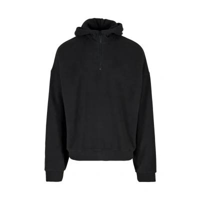 Afbeelding van Urban Classics HALF ZIP Fleece trui, Heren, Maat: Small, Black