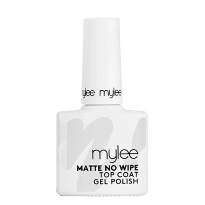 Afbeelding van Mylee Gel Nagellak Matte No Wipe Top Coat 10ml UV/LED Soak Off Nail Art, Manicure en Pedicure, Professioneel Thuisgebruik, Langdurig, Vegan &amp; Cruelty Free