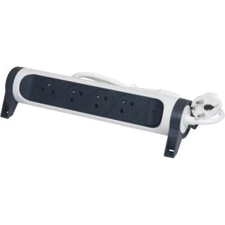 Afbeelding van Legrand 4V STOPCONTACT PREMIUM +SCH +1.5M Grijs
