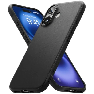 Afbeelding van Ringke Onyx Compatibel met iPhone Plus Case, Robuust Phone Cover Duurzaam Schokbestendig TPU Hoesje Black