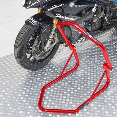 Afbeelding van Datona Rode Paddockstand Xtreme Voorwiel (60 x 45 56 cm) Rood
