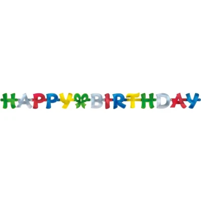 Afbeelding van Amscan Slinger &#039;happy Birthday&#039; 140 X 11 Cm