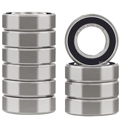 Afbeelding van XiKe 10 Stuks 686 2RS Afgedicht Kogellager 6x13x5mm, Chroomstaal/Voorgesmeerd/Rubberen afdichtingen, 686RS Miniatuur diepgroefkogellagers