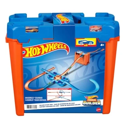 Afbeelding van Hot Wheels Track Builder Luxe Stuntbox