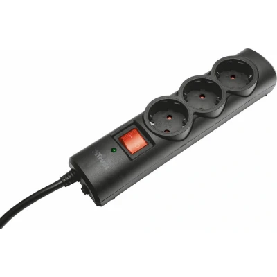 Afbeelding van Trust Surge Guard, overspanningsbeveiliging met 3 aansluitingen