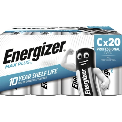 Afbeelding van Batterij Energizer Max Plus 20xC alkaline
