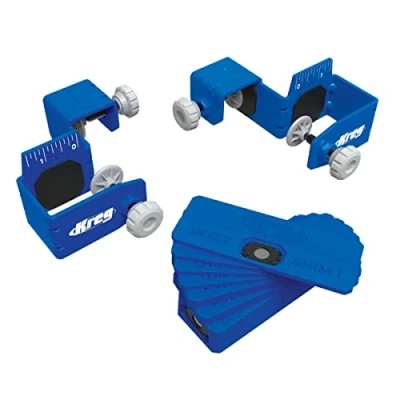 Afbeelding van KREG Montageset voor Lade Duurzaam Anti slip Oppervlak met Instelknoppen en Nauwkeurige Markeringen