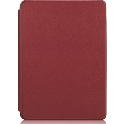 Afbeelding van Case2go Tablet Hoes geschikt voor de Microsoft Surface Go 3 Tri Fold Book Case Donker Rood