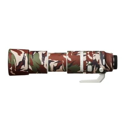 Afbeelding van EasyCover Lens Oak lensbescherming cameralensbescherming Canon RF 200 800mm F/6.3 9 IS, groene camouflage, Lensetui