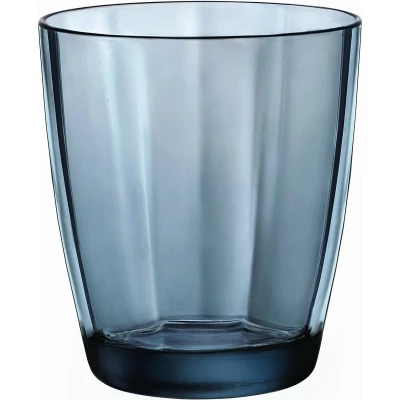 Afbeelding van Bormioli Rocco Pulsar Tumbler glas 39 cl Blauw Set 6