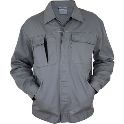 Afbeelding van Carson Workwear &#039;Contrast&#039; Jacket Werkjas Grey 64