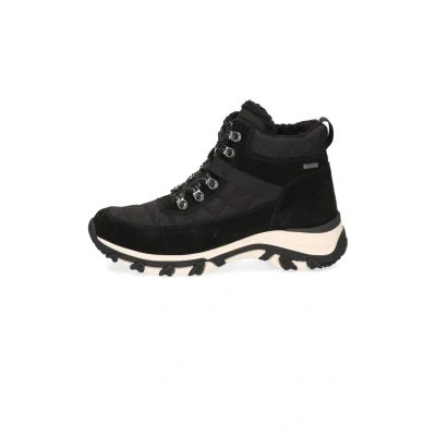 Afbeelding van Caprice Elegante Snowboots, Dames, Maat: 40, Black comb Leer/ synthetisch