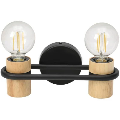 Afbeelding van EGLO CHIEVELEY Wandlamp E27 28.5 cm Zwart