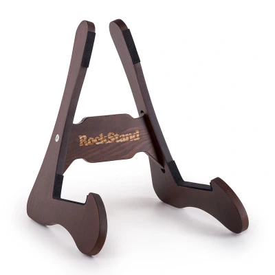 Afbeelding van Rockstand Wood A Frame Stand Brown Oak Finish