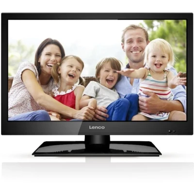 Afbeelding van Lenco DVL 1962 HD LED TV 19 inch DVB T/T2/S2/C met ingebouwde DVD speler Zwart Black