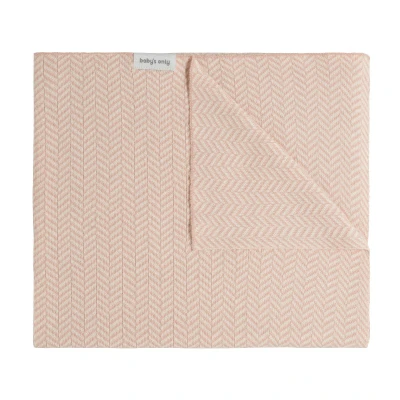Afbeelding van Baby&#039;s Only Deken Wieg Dawn 70x95 Blush/Ecru