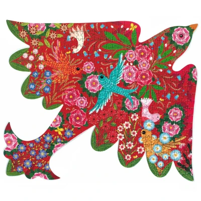 Afbeelding van Djeco puzzel puzz&#039;art vogel 500st