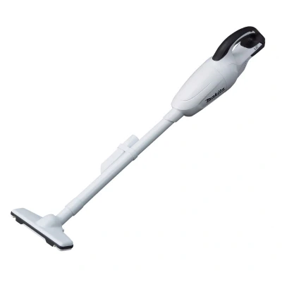 Afbeelding van Makita DCL180ZW 18 V Steelstofzuiger wit geheel witte uitvoering, zonder accu&#039;s en lader, in doos