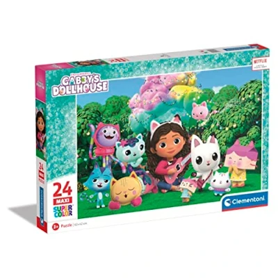 Afbeelding van Clementoni Maxi Puzzel Gabby&#039;s Dollhouse 1 24 Stukjes