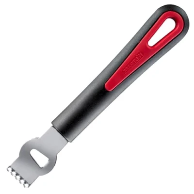 Afbeelding van Westmark Gallant zester uit rvs en kunststof zwart rood 16.5x2.7x2cm