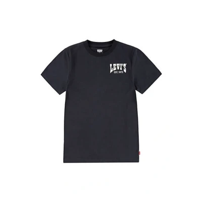 Afbeelding van Levi&#039;s Valley VIEW TEE Tshirt print voor kinderen, Maat: 110, Jet black
