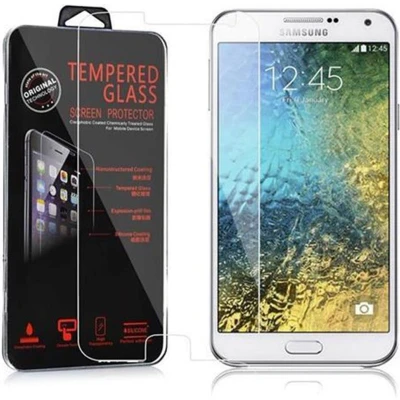 Afbeelding van Cadorabo Screenprotector geschikt voor Samsung Galaxy E5 Pantser film Beschermende in KRISTALHELDER Geharde (Tempered) display beschermglas 9H hardheid met 3D Touch