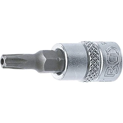 Afbeelding van BGS 5184 TS25 Dopsleutelbit 6,3 mm (1/4&quot;) TS profiel (voor Torx plus) met boring